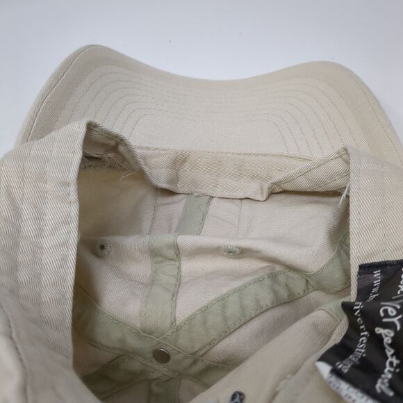 Boise River Festival Patch Slideback Hat Tan One Size Adjustable 6 Panel - Picture 7 of 8